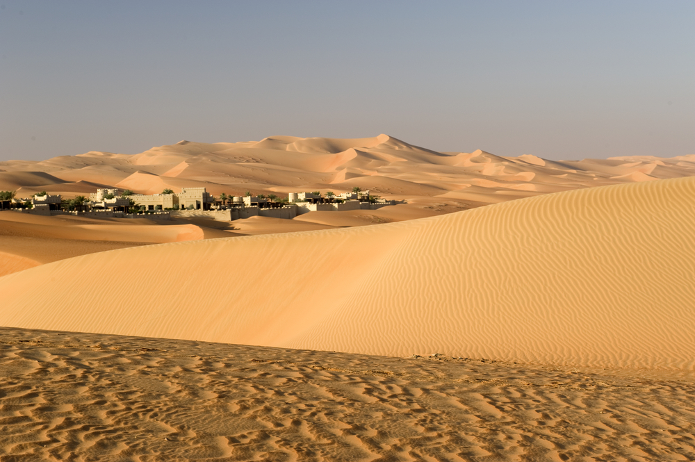 desert planet Jakku, Abu Dhabi Desert